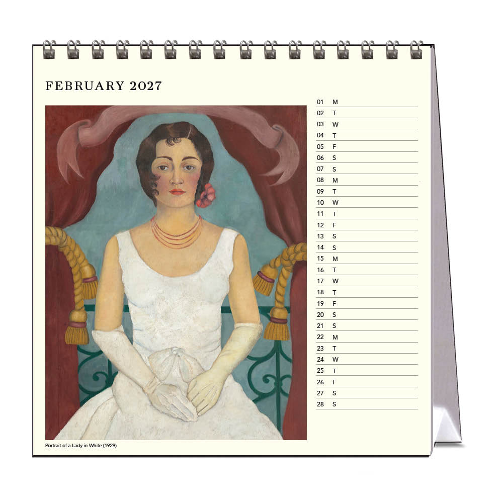 2027 Desk Calendar | Frida Kahlo | Vevoke