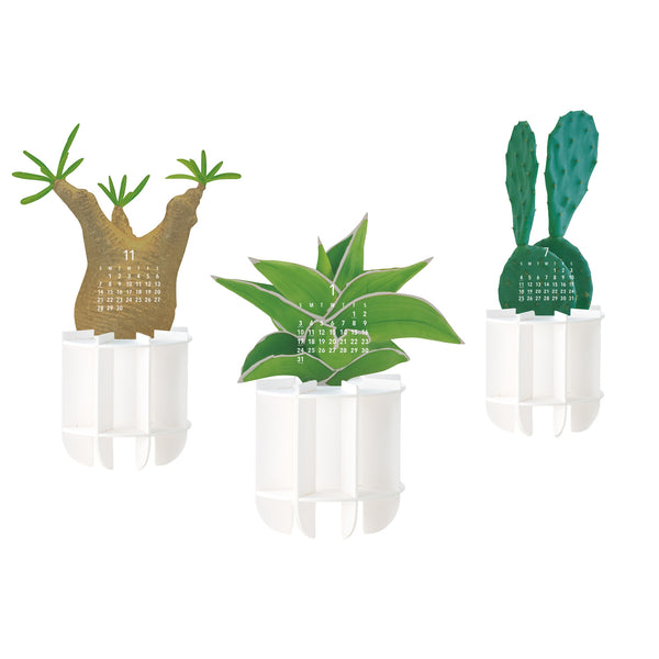 2027 Desk Calendar | Greenery | Good Morning