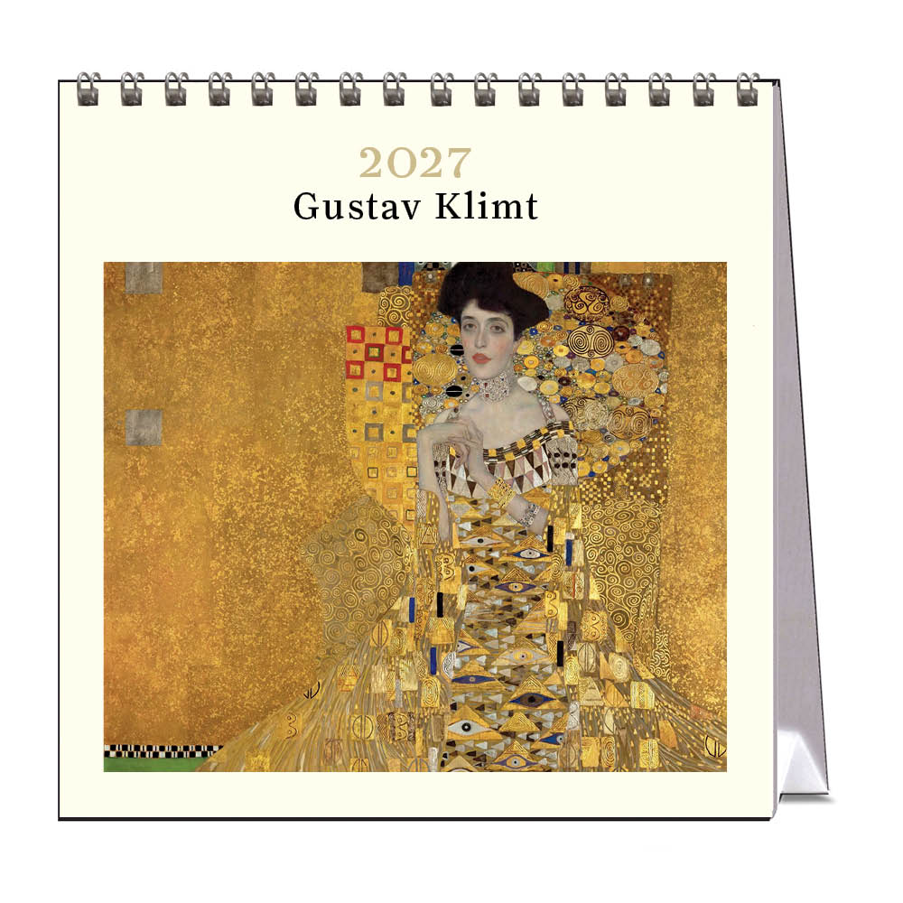 2027 Desk Calendar | Gustav Klimt | Vevoke