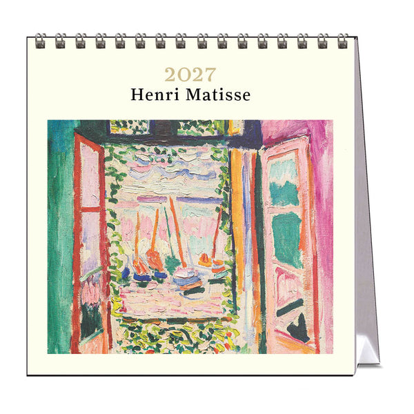 2027 Desk Calendar | Henri Matisse | Vevoke