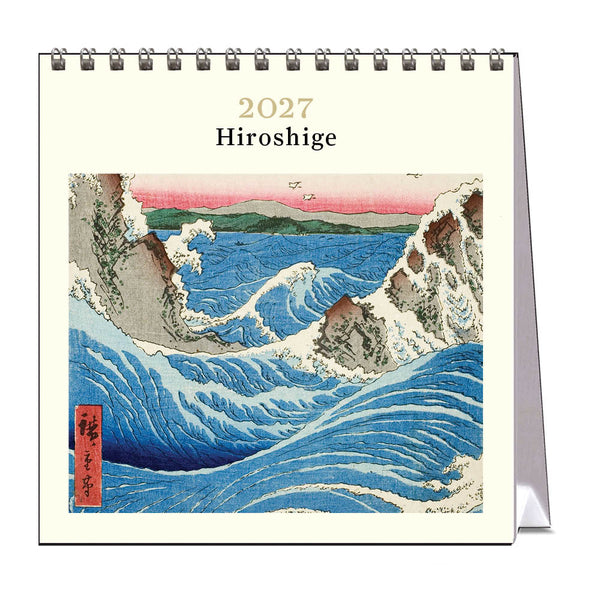 2027 Desk Calendar | Hiroshige | Vevoke