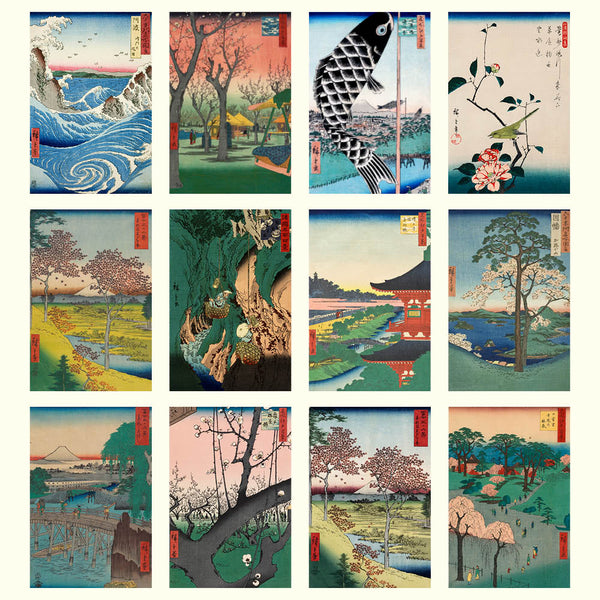 2027 Desk Calendar | Hiroshige | Vevoke