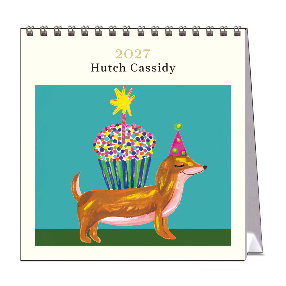 2027 Desk Calendar | Hutch Cassidy | Vevoke
