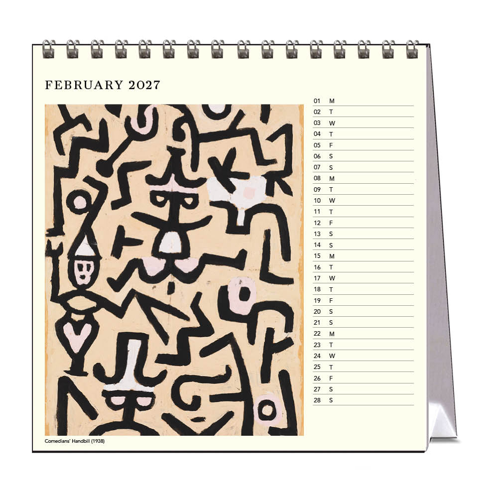 2027 Desk Calendar | Paul Klee | Vevoke