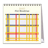 2027 Desk Calendar | Piet Mondrian | Vevoke
