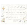2027 Desk Calendar | Ring | Medium | Cat | Midori