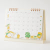 2027 Desk Calendar | Ring | Medium | Dog | Midori