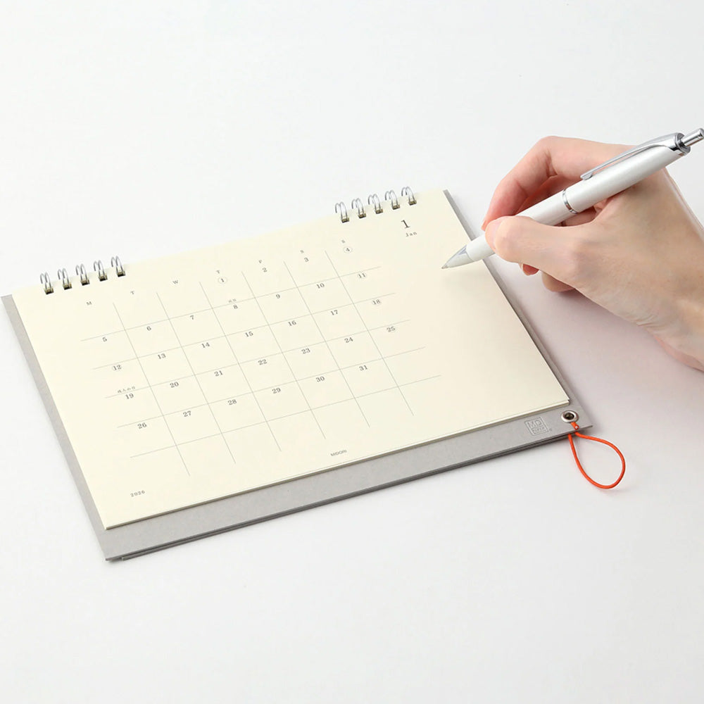 2027 Desk Calendar | Monthly | MD Product | Midori