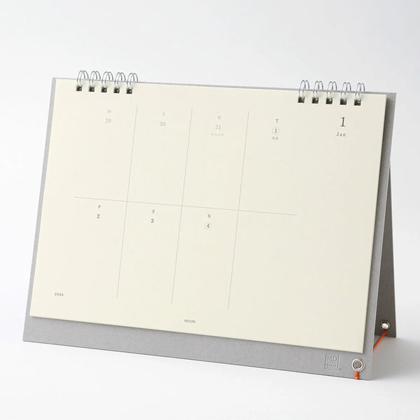 2027 Desk Calendar | Weekly | MD Product | Midori