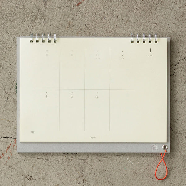 2027 Desk Calendar | Weekly | MD Product | Midori