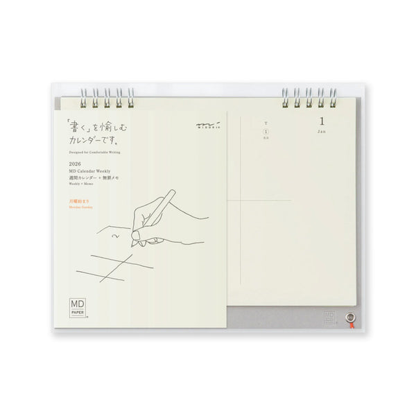 2027 Desk Calendar | Weekly | MD Product | Midori