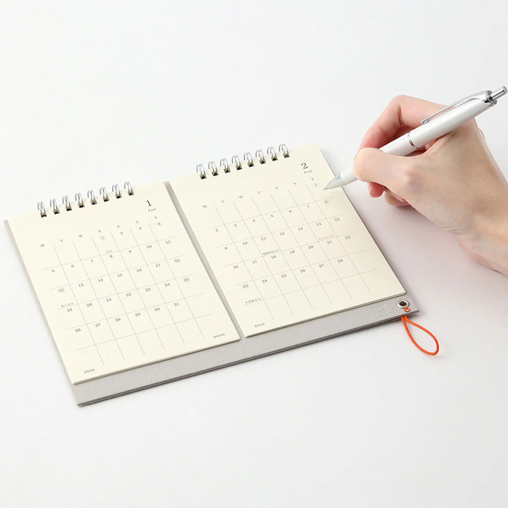 2027 Desk Calendar | Twin | MD Product | Midori