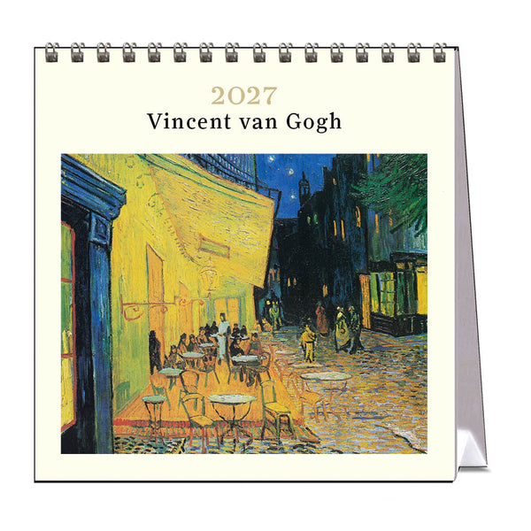 2027 Desk Calendar | Vincent Van Gogh | Vevoke