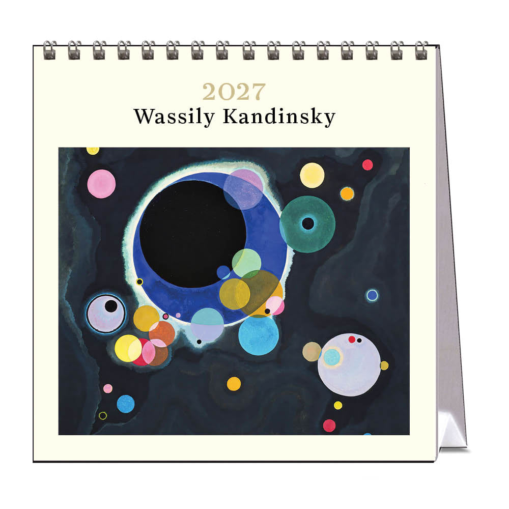 2027 Desk Calendar | Wassily Kandinsky | Vevoke