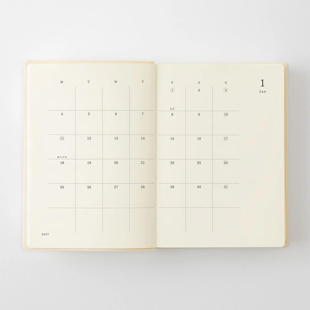 2027 Diary | Daily | MD Product | 3 SIZE OPTIONS AVAILABLE