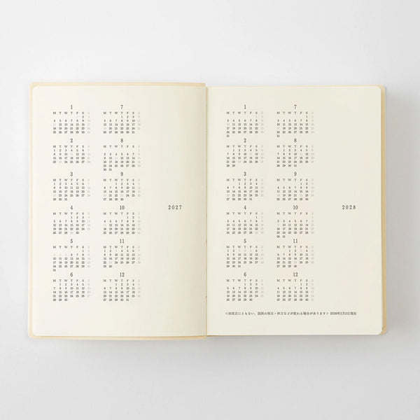 2027 Diary | Daily | MD Product | 3 SIZE OPTIONS AVAILABLE