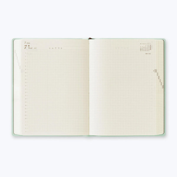 2027 Diary | Daily | Hibino | A6 | Midori | 3 COLOUR OPTIONS AVAILABLE