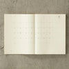 2027 Diary | Notebook Diary | Monthly Block & Memo | Thin | MD Product | 2 SIZE OPTIONS AVAILABLE