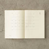 2027 Diary | Notebook Diary | Monthly Block & Memo | Thin | MD Product | 2 SIZE OPTIONS AVAILABLE