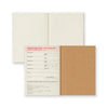 2027 Diary | Insert | Monthly | Traveler's Company | 2 SIZE OPTIONS AVAILABLE