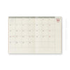 2027 Diary | Insert | Monthly | Traveler's Company | 2 SIZE OPTIONS AVAILABLE