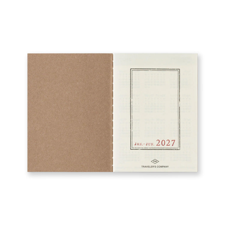2027 Diary | Insert | Passport | Weekly | Traveler's Company