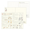 2027 Diary | Monthly | Pocket Diary | Slim | Cat | Midori