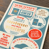 2027 Diary | Insert | Backing Sheet | Traveler's Company | 2 SIZE OPTIONS AVAILABLE