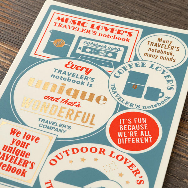 2027 Diary | Insert | Backing Sheet | Traveler's Company | 2 SIZE OPTIONS AVAILABLE