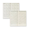 2027 Diary | Insert | Monthly | Traveler's Company | 2 SIZE OPTIONS AVAILABLE