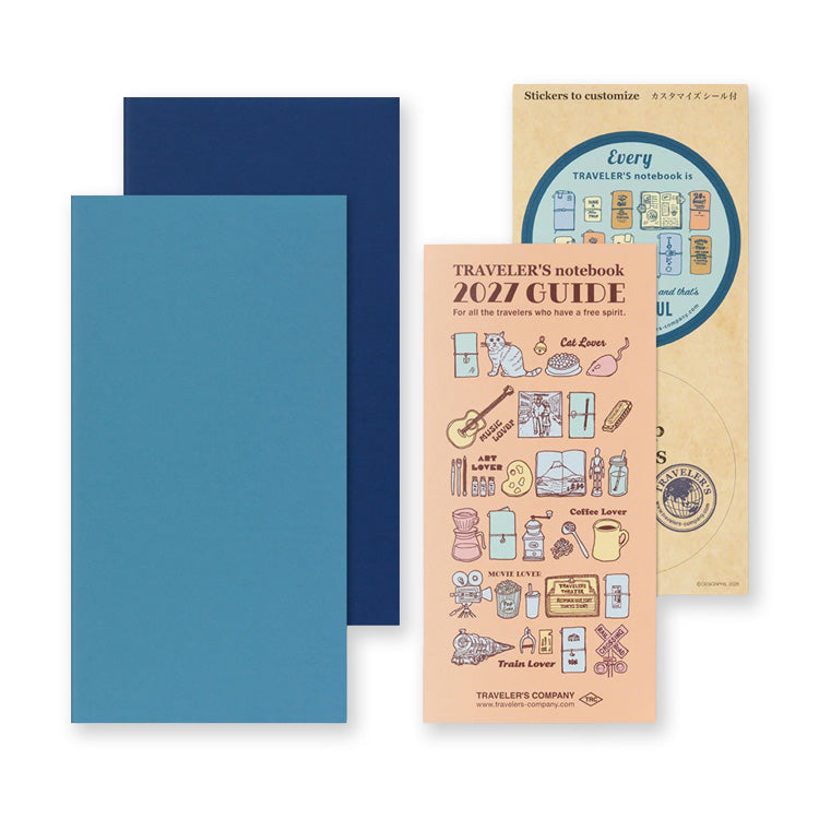 2027 Diary | Insert | Regular | Weekly & Memo | Traveler's Company