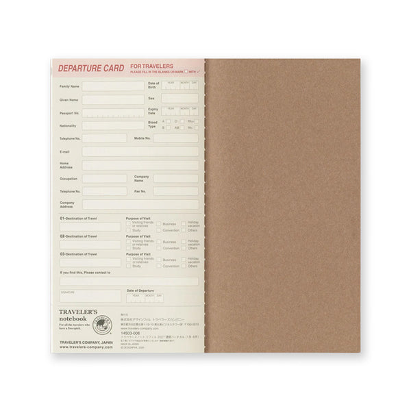2027 Diary | Insert | Passport | Weekly | Traveler's Company
