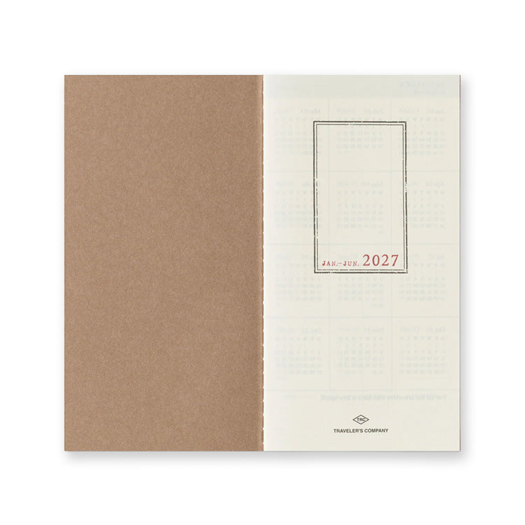 2027 Diary | Insert | Passport | Weekly | Traveler's Company