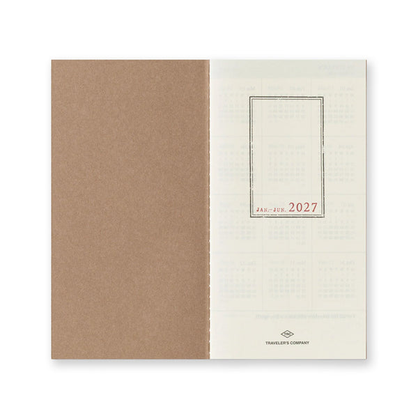 2027 Diary | Insert | Passport | Weekly | Traveler's Company