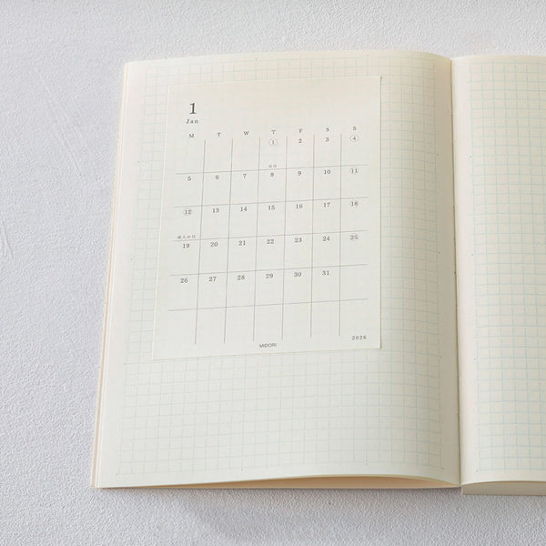 Sticker | Diary Sticker | 2027 | MD Paper | Midori | 2 SIZE OPTIONS AVAILABLE