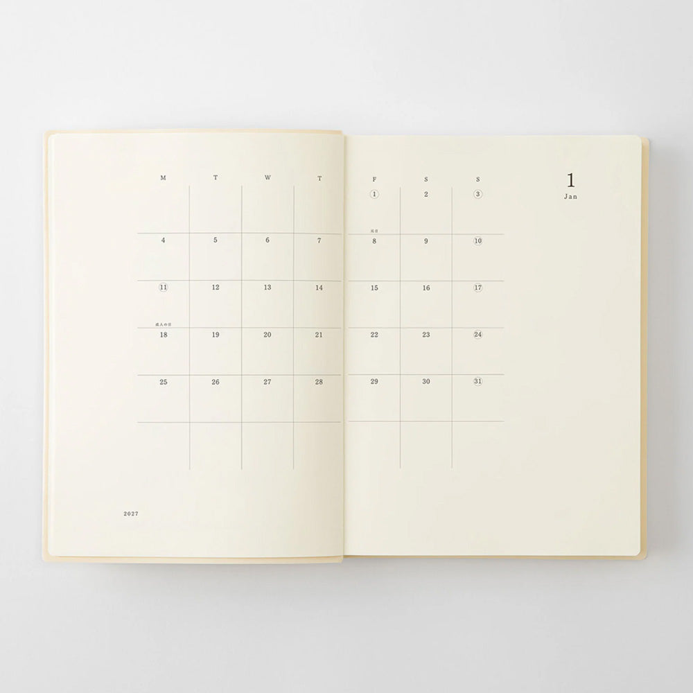 2027 Diary | Daily | MD Product | 3 SIZE OPTIONS AVAILABLE