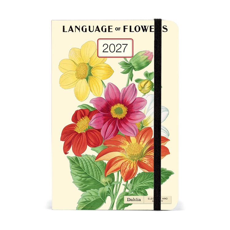 2027 Diary | Weekly Planner| Language Of Flowers | Cavallini & Co.