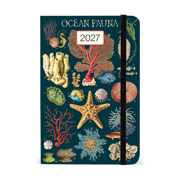 2027 Diary | Weekly Planner| Ocean Fauna | Cavallini & Co.