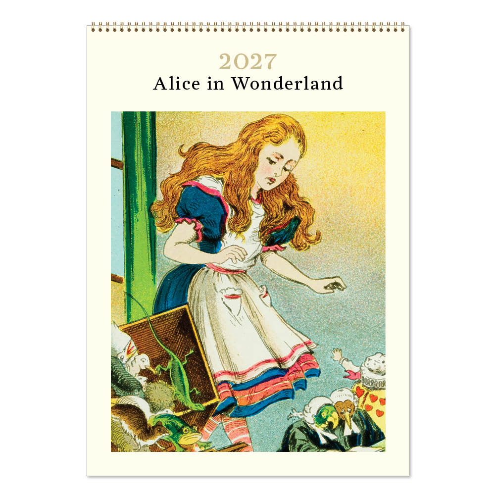 2027 Wall Calendar | Alice In Wonderland | Vevoke