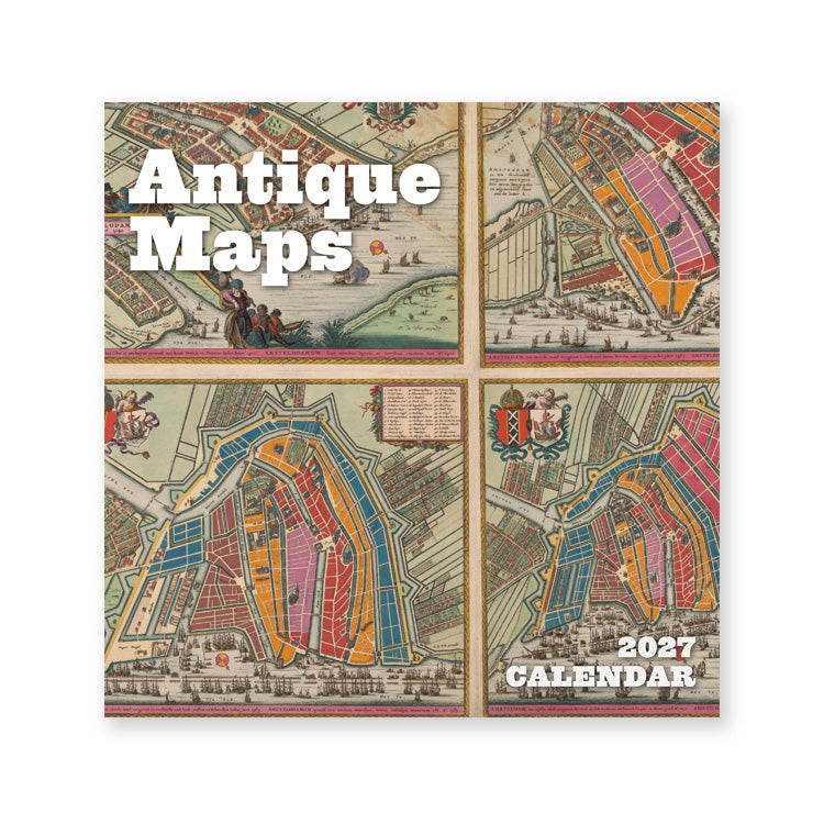 2027 Wall Calendar | Antique Maps | Pomegranate