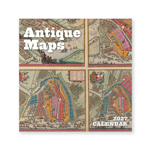 2027 Wall Calendar | Antique Maps | Pomegranate