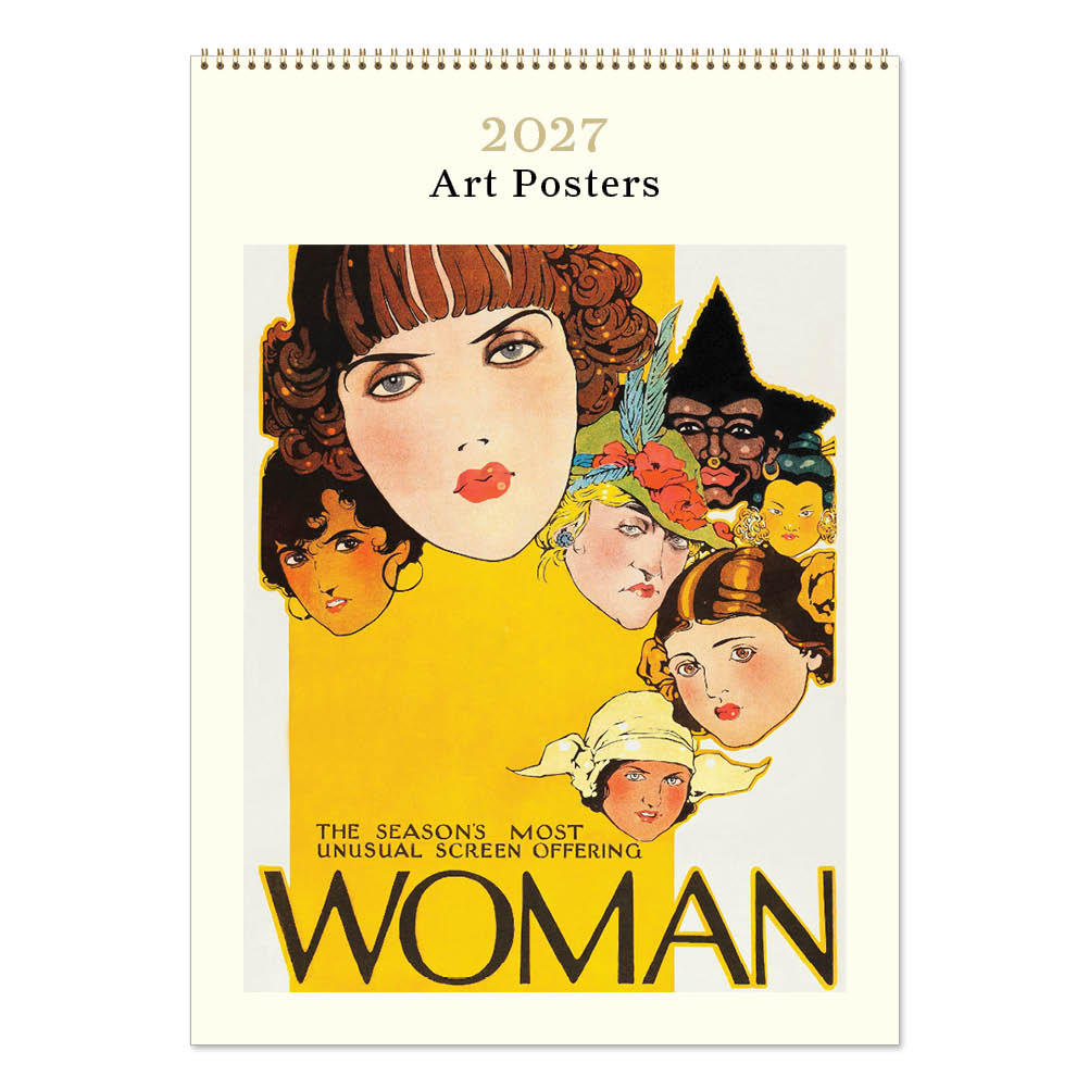 2027 Wall Calendar | Art Posters | Vevoke