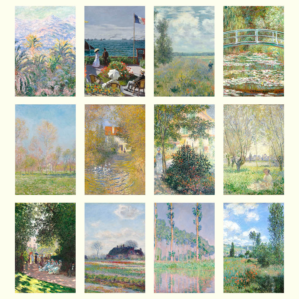 2027 Wall Calendar | Monet's Garden | Vevoke