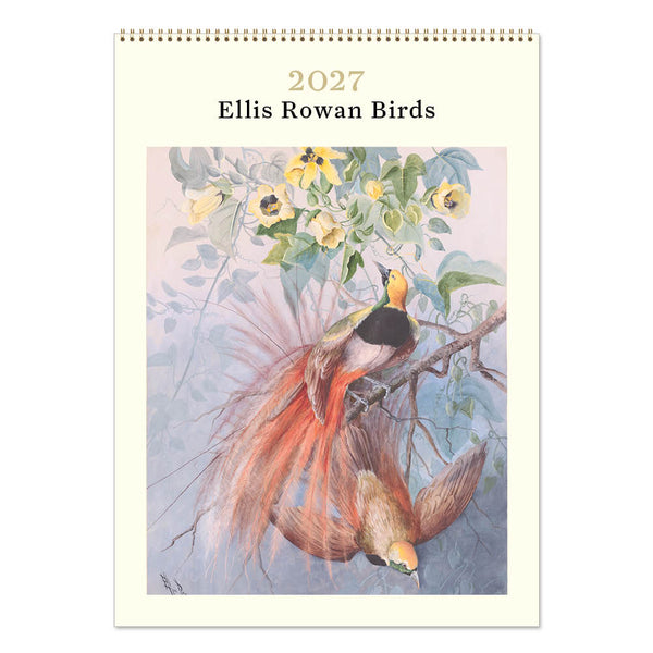 2027 Wall Calendar | Ellis Rowan Birds | Vevoke