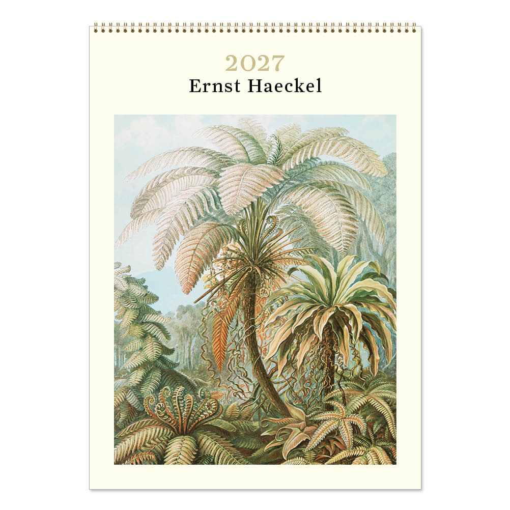 2027 Wall Calendar | Ernst Haeckel | Vevoke
