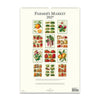2027 Wall Calendar | Farmer's Market | Cavallini & Co.