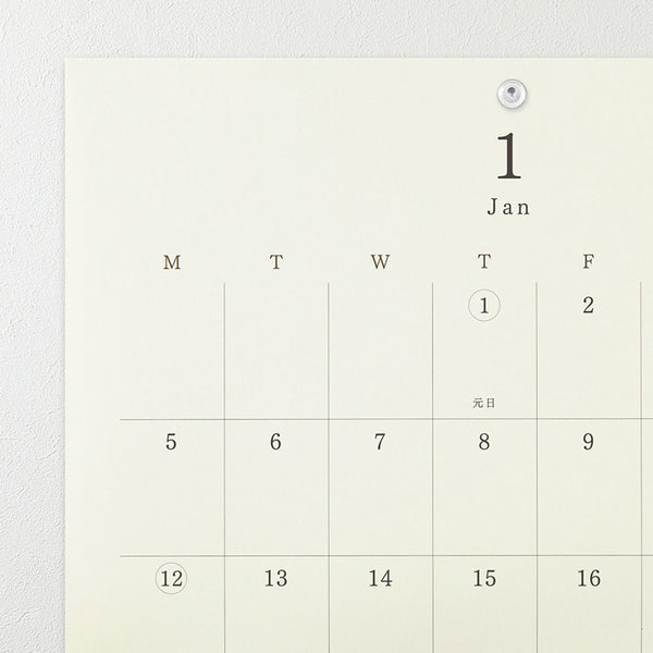 2027 Wall Calendar | Folded | MD Product | 3 SIZE OPTIONS AVAILABLE