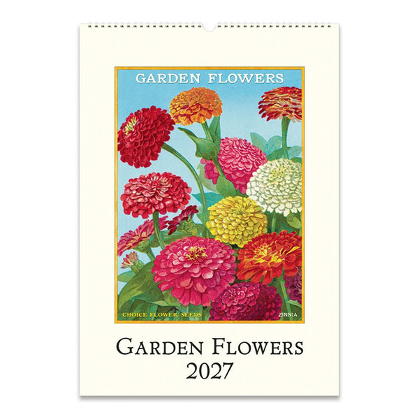 2027 Wall Calendar | Garden Flowers | Cavallini & Co.