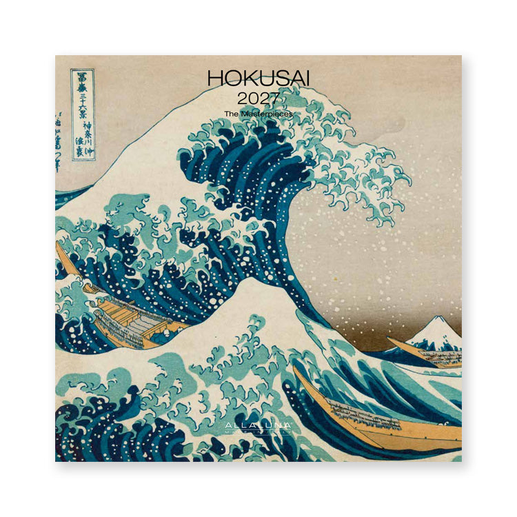 2027 Wall Calendar | Hokusai | Allaluna