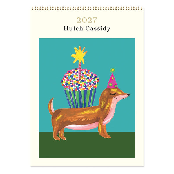2027 Wall Calendar | Hutch Cassidy | Vevoke